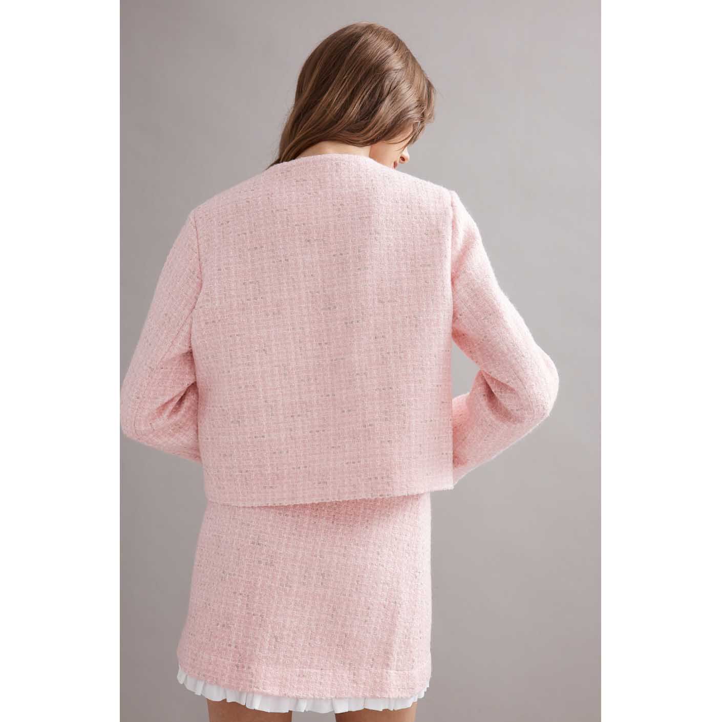 andmary Twiggy tweed jacket set NEW ARRIVAL